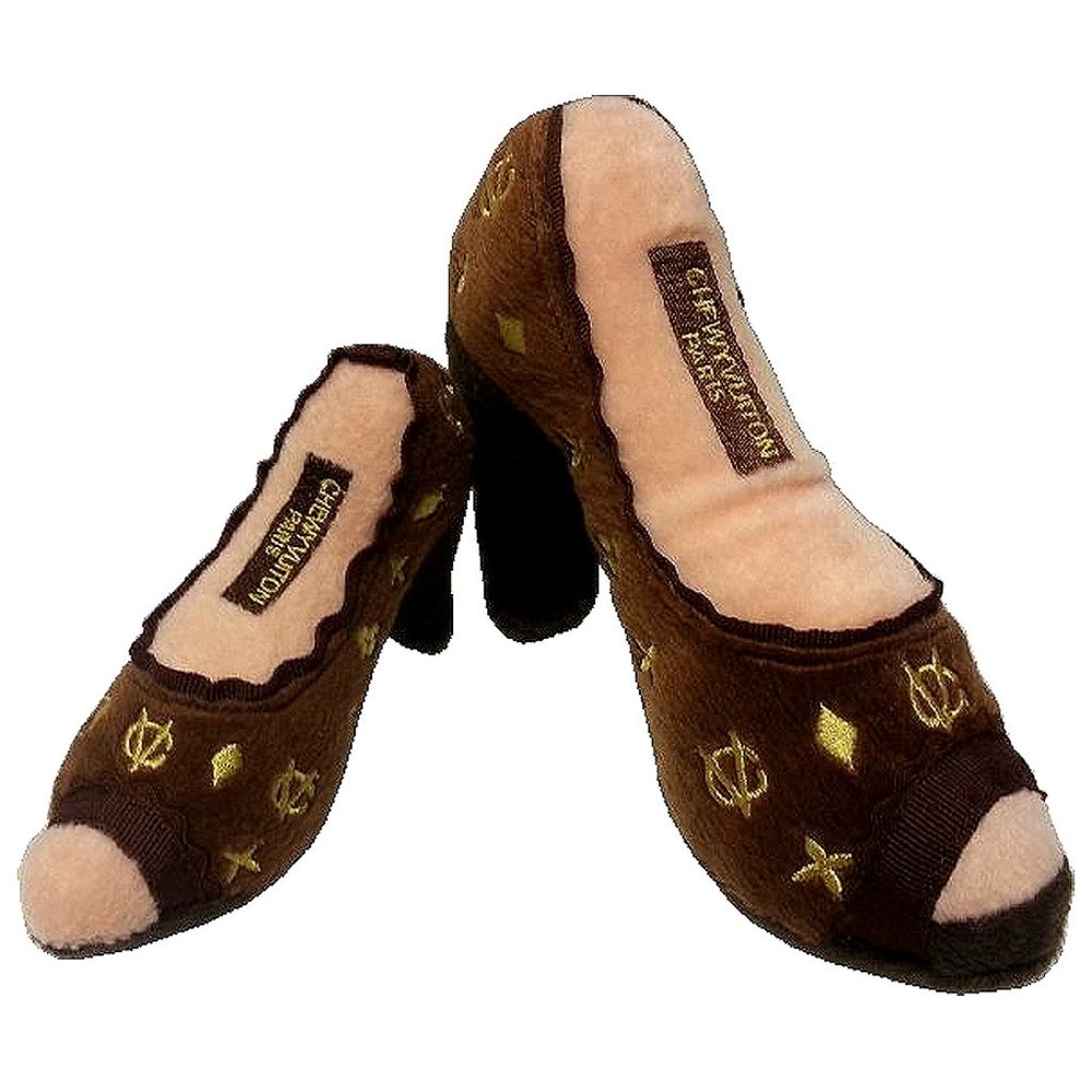 Chewy Vuiton Shoe Dog Toy, Small